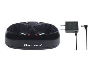 Midland AVP-10 Dual Desktop Charger with AC Adapter (18CVP8) For GXT series Radios Midland AVP-10 Dual Desktop Charger with AC Adapter (18CVP8) For GXT series Radios