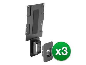 HP desktop to wall/monitor mounting bracket (3-Pack) Mounting Bracket HP desktop to wall/monitor mounting bracket (3-Pack) Mounting Bracket