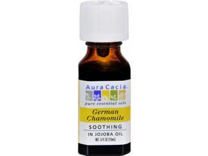 Aura Cacia German Chamomile in Jojoba Oil - 0.5 fl oz Essential Oils
