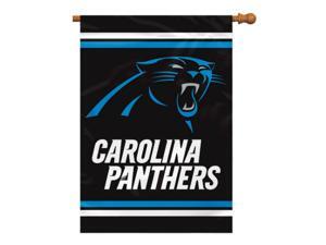 Fremont Die Inc Carolina Panthers 2-Sided House Banner House Banner Fremont Die Inc Carolina Panthers 2-Sided House Banner House Banner