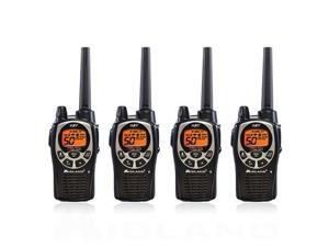 Midland GXT1000VP4, 50 Channel GMRS Two Way Radio (4 Pack) Midland GXT1000VP4, 50 Channel GMRS Two Way Radio (4 Pack)