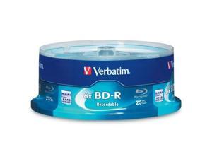 VERBATIM 97457#1 BD-R 25GB 6X 25PK SPINDLE