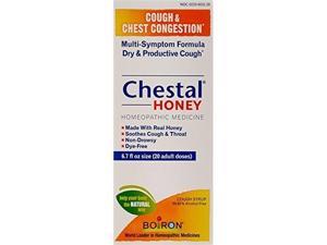 Boiron Chestal - Cough and Chest Congestion - Honey - Adult - 6.7 oz Homeopathic Cough and Cold