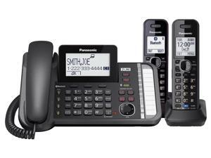 Panasonic KX-TG9581B Plus (1) KX-TGA950B 2 Handset Cordless Phone Panasonic KX-TG9581B Plus (1) KX-TGA950B 2 Handset Cordless Phone
