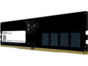 Mushkin Essentials DDR5 Desktop DRAM 16GB UDIMM Memory Kit 4800MHz PC538400 CL40 288pin 12VPC RAM Model MES5U480FD16G