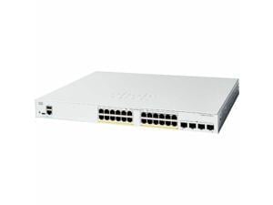 Cisco Catalyst C1200-24P-4G Ethernet Switch, 24 Ports - Manageable - Gigabit Ethernet - 1000Base-X, 10/100/1000Base-T - 3 Layer Supported