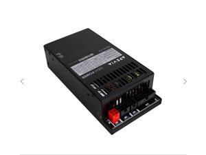 Apevia ITX-PFC500W Mini ITX/Flex ATX/ 1U 500W Fully Modular Power Supply, Full Range Active PFC 90-264V, AC for POS AIO System Desktop Gaming Server Small Form Factor (Flex ITX) Computer PSU