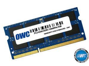 OWC 4.0GB DDR3 PC-8500 1066MHz Memory Upgrade Module. Model OWC8566DDR3S4GB OWC 4.0GB DDR3 PC-8500 1066MHz Memory Upgrade Module. Model OWC8566DDR3S4GB