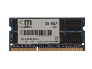 Mushkin Enhanced 2GB DDR3 PC3-8500 1066MHz 204-Pin Laptop Memory Model 991643 Mushkin Enhanced 2GB DDR3 PC3-8500 1066MHz 204-Pin Laptop Memory Model 991643