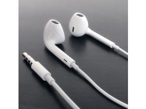 OWC Apple EarPods with Remote and Mic for hi-fidelity listening enjoyment. Comfortable and lightweight, these Apple designed headphones provide rich bass and great sound.  Model APLMD827LLA