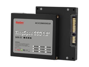 KingSpec 128GB 1.8-inch SATA III 6Gbps SSD JMicron JMF608 Controller Solid State Disk  Model ACJC2M128S18