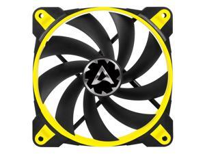 ARCTIC BioniX F140 - Gaming Fan with PWM PST I Silent 3-Phase Motor I 200 to 1800 RPM - Yellow