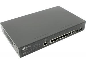 TP-LINK T2500G-10TS TP-Link Network T2500G-10TS 8Port Gigabit L2 Managed Switch 2SFP Slots Retail TP-LINK T2500G-10TS TP-Link Network T2500G-10TS 8Port Gigabit L2 Managed Switch 2SFP Slots Retail