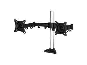 ARCTIC Z2 Pro (Gen 3) - Desk Mount Dual Monitor Arm with 4-Ports USB 3.0 Hub for 13'' - 29''/34'' Inches Ultrawide, Up to 15 kg Weight Capacity, Complete Flexibility, Adjustable Height - Black