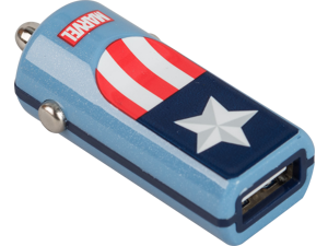 Tribe Marvel Captain America USB Car Charger