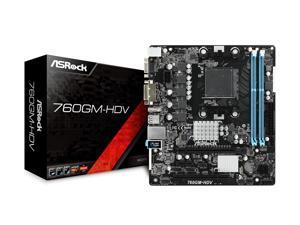 Asrock 760GM-HDV AMD 760G Micro ATX DDR3-SDRAM Motherboard Asrock 760GM-HDV AMD 760G Micro ATX DDR3-SDRAM Motherboard