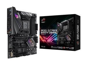 ASUS AMD AM4 B450 ATX Gaming Motherboard with DDR4 3200MHz support, SATA 6Gbps, HDMI 2.0, dual NVMe M.2, USB 3.1 Gen 2, and Aura Sync RGB LED lighting ASUS AMD AM4 B450 ATX Gaming Motherboard with DDR4 3200MHz support, SATA 6Gbps, HDMI 2.0, dual NVMe M.2, USB 3.1 Gen 2, and Aura Sync RGB LED lighting