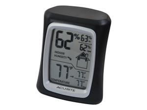 Acurite Temperature & Humidity Monitor Indoor Outdoor Thermometer Black 00325 Acurite Temperature & Humidity Monitor Indoor Outdoor Thermometer Black 00325