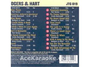 Pocket Songs Just Tracks Karaoke CDG JTG019 - Rodgers & Hart Pocket Songs Just Tracks Karaoke CDG JTG019 - Rodgers & Hart