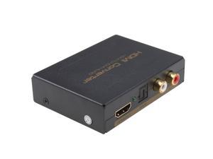 HDMI Converter - HDMI to HDMI + SPDIF + RCA L / R Audio Extractor (3.5mm L/R)