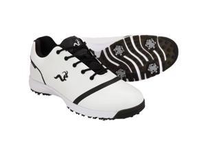 Woodworm Tour V3 Mens Waterproof Golf Shoes - White / Black 13 Woodworm Tour V3 Mens Waterproof Golf Shoes - White / Black 13