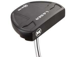 Ram Golf Laser Black Milled Face Mallet Putter - Headcover Included 34"