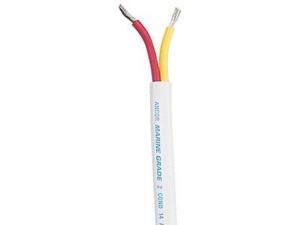 Ancor - 124510 Marine Grade Electrical Safety Duplex Tinned Boat Cable (Flat, 14-Gauge, 100-Feet) - Ancor Ancor - 124510 Marine Grade Electrical Safety Duplex Tinned Boat Cable (Flat, 14-Gauge, 100-Feet) - Ancor