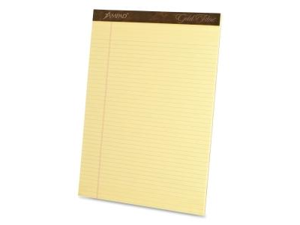 Ampad Gold Fibre Pads 8 1/2 x 11 3/4 Canary 50 Sheets Dozen 20022 Ampad Gold Fibre Pads 8 1/2 x 11 3/4 Canary 50 Sheets Dozen 20022