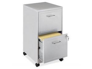 Lorell Steel Mobile File Cabinet 2-DR 14-1/4"x18"x24-1/2" MC/CCL 16873 Lorell Steel Mobile File Cabinet 2-DR 14-1/4"x18"x24-1/2" MC/CCL 16873