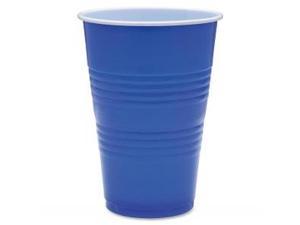Genuine Joe Party Cups 16oz. 50/PK Blue 11250