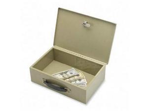 Sparco Security Chest w/2 Keys Steel 12-3/4"x8-1/4"x3-3/4" Gray 15502 Sparco Security Chest w/2 Keys Steel 12-3/4"x8-1/4"x3-3/4" Gray 15502