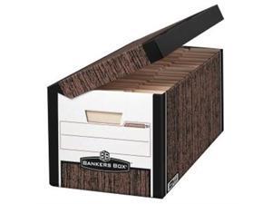 Bankers Box SYSTEMATIC Med-Duty Storage Boxes Letter 12-1/8 x 24 x 10 Woodgrain Bankers Box SYSTEMATIC Med-Duty Storage Boxes Letter 12-1/8 x 24 x 10 Woodgrain