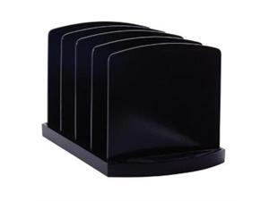 Officemate File Holder, Letter, (4) Vertical Black Baked Enamel Plastic 22322 Officemate File Holder, Letter, (4) Vertical Black Baked Enamel Plastic 22322
