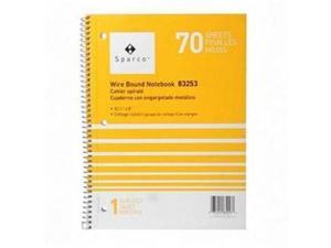 Notebooks,1 Subject,10-1/2"x8",College Ruled,70 Sht,AST Notebooks,1 Subject,10-1/2"x8",College Ruled,70 Sht,AST