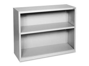 Lorell Steel Bookcase 2-Shelf 34-1/2"x13"x30" Light Gray 41280 Lorell Steel Bookcase 2-Shelf 34-1/2"x13"x30" Light Gray 41280