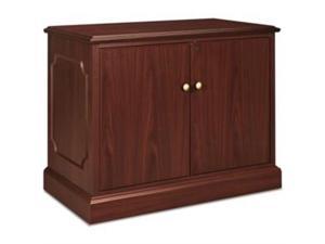 HON 94000 Series Storage Cabinet - 37.5" x 20.5" x 29.5" - 2 - 2 Door(s) - 4 Shelve(s) - Traditional Edge - Material: Wo