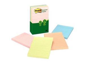 Post-it Recycled Note Pads 4 x 6 Lined Canary Yellow 100-Sheet 12/Pack 660RPYW Post-it Recycled Note Pads 4 x 6 Lined Canary Yellow 100-Sheet 12/Pack 660RPYW
