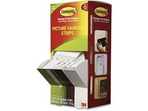 Command Picture Hanging Strips 5/8" x 2 3/4" White 50/Carton 17201CABPK Command Picture Hanging Strips 5/8" x 2 3/4" White 50/Carton 17201CABPK