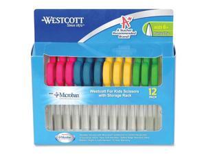 Westcott Kids Scissors with Antimicrobial Protection 5" Pointed 12/Pack 14872 Westcott Kids Scissors with Antimicrobial Protection 5" Pointed 12/Pack 14872
