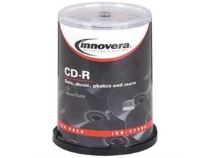 CD-R Discs, 700MB/80min, 52x, Spindle, Silver, 100/Pack 77990 CD-R Discs, 700MB/80min, 52x, Spindle, Silver, 100/Pack 77990