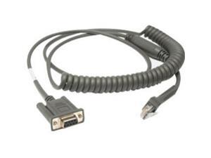 Zebra CBA-R49-C09ZAR 9 Ft, Rs232 Cable, True Cvtr, Db9 Female, Txd On 2, Power On Pin 9, Low Temp -30C, Coiled Zebra CBA-R49-C09ZAR 9 Ft, Rs232 Cable, True Cvtr, Db9 Female, Txd On 2, Power On Pin 9, Low Temp -30C, Coiled