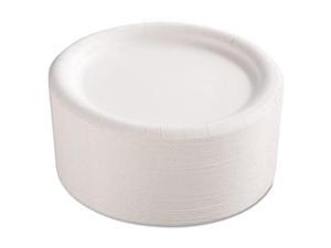 AJM Packaging Corporation AJM CP9AJCWWH14 Premium Coated Paper Plates, 9", White, Round AJM Packaging Corporation AJM CP9AJCWWH14 Premium Coated Paper Plates, 9", White, Round