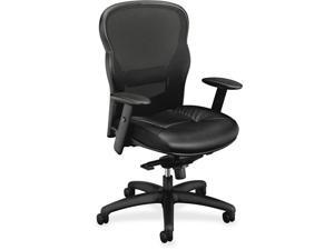 HON Company Wave Mesh High-Back Task Chair Supports up to 250 lbs. Black Seat/Black Back Black Base HVL701SB11 HON Company Wave Mesh High-Back Task Chair Supports up to 250 lbs. Black Seat/Black Back Black Base HVL701SB11
