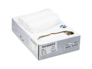 Super Extra-Heavy Bags, 60 gal, 16 mic, 38 x 60, 8 Rolls of 25 Bags, 200/Carton Super Extra-Heavy Bags, 60 gal, 16 mic, 38 x 60, 8 Rolls of 25 Bags, 200/Carton