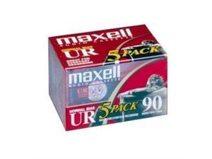 Maxell 108562 Maxell UR Type I Audio Cassette - 5 x 90Minute - Normal Bias Maxell 108562 Maxell UR Type I Audio Cassette - 5 x 90Minute - Normal Bias