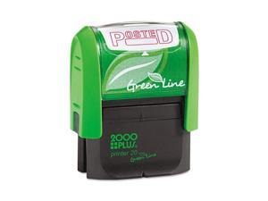 Cosco 035351 Red 1-1/2 x 9/16 2000 PLUS Green Line Posted Message Stamp Cosco 035351 Red 1-1/2 x 9/16 2000 PLUS Green Line Posted Message Stamp