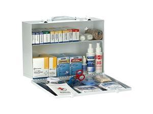First Aid Only - 90576 - First Aid Kit, Cabinet, Metal Case Material, General Purpose, 150 People Served Per Kit