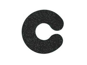 Trend Casual Style 2" Ready Letters Black T433 Trend Casual Style 2" Ready Letters Black T433