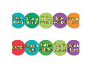 Hygloss Be Your Best Border - Positivity Theme/subject - 12 Strips Of Border - Damage Resistant, Durable, Long Lasting - 36" Height X 3" Width - Assorted - 12 / Pack (hyx-33612) Hygloss Be Your Best Border - Positivity Theme/subject - 12 Strips Of Border - Damage Resistant, Durable, Long Lasting - 36" Height X 3" Width - Assorted - 12 / Pack (hyx-33612)