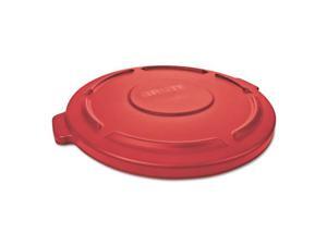 RUBBERMAID FG261960RED Brute Utility Waste Container Lid,20 gal.,Red RUBBERMAID FG261960RED Brute Utility Waste Container Lid,20 gal.,Red